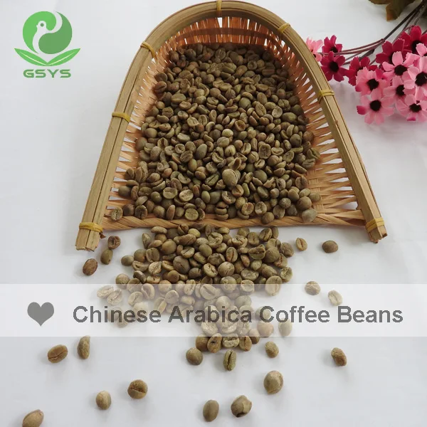
YUNNAN Arabica coffee beans raw coffee bean 