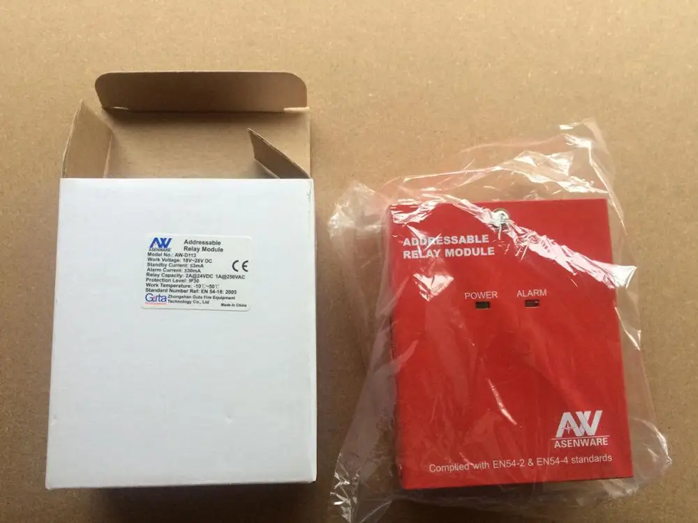 Awd113 Asenware Addressable Fire Alarm Relay Module Buy Fire Alarm