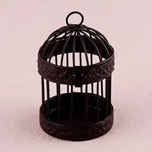 Miniature Classic Round Decorative Birdcages Wedding Decor Set of 8 Weddingstar