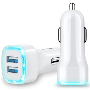 Dual USB 12V Car Charger LED Indicator