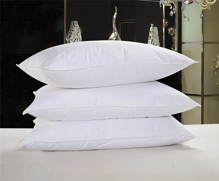 Machine Washable Direct Travesseiros Down Feather Pillows Almohada