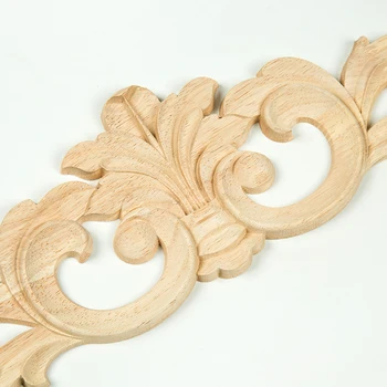 Scrolled Wood Onlays Appliques For Furniture Cabinet - Buy Scrolled ...