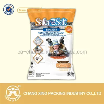 Strong High Barrier Snow Melt Salt Packaging Bag Rock Salt Bag Buy Snow Melt Salt Packaging Bag Ice Melt Packaging Bag Plastic Bag For Ice Melter