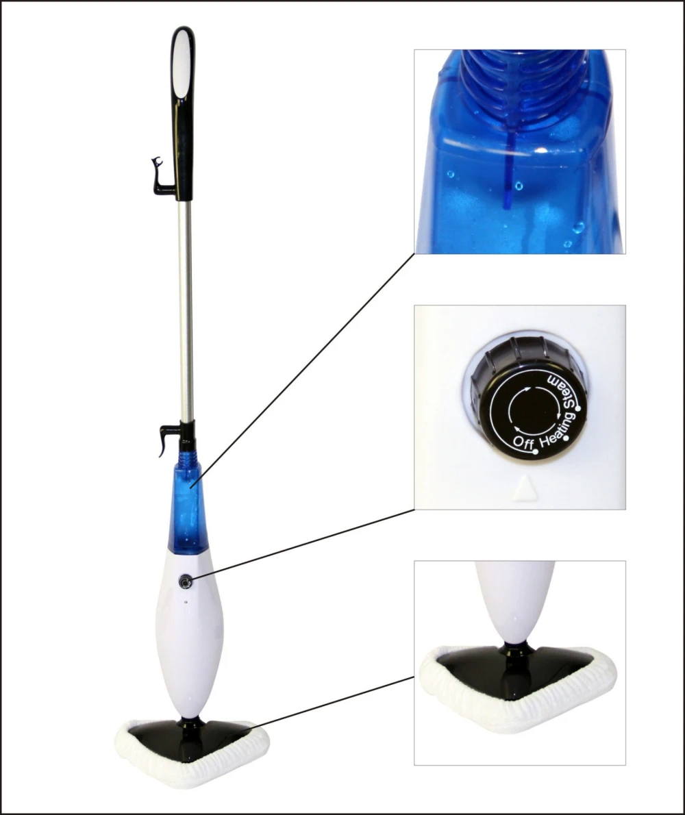 1300w Multipurpose Steam Mop Water Tank Capacity 450ml;steam Pressure
