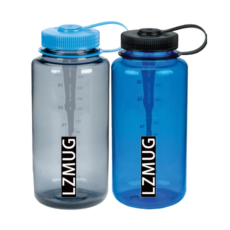 

custom 1000ml nalgene plastic water bottle, Customized color