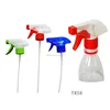 Plastic bottle closure foam trigger sprayer