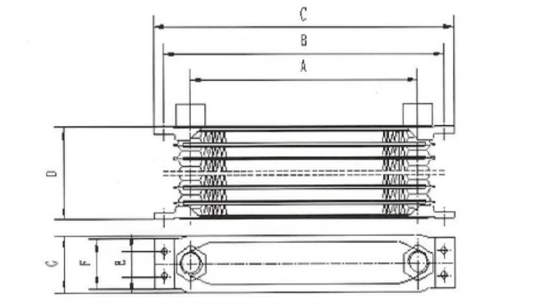 aluminium oil cooler