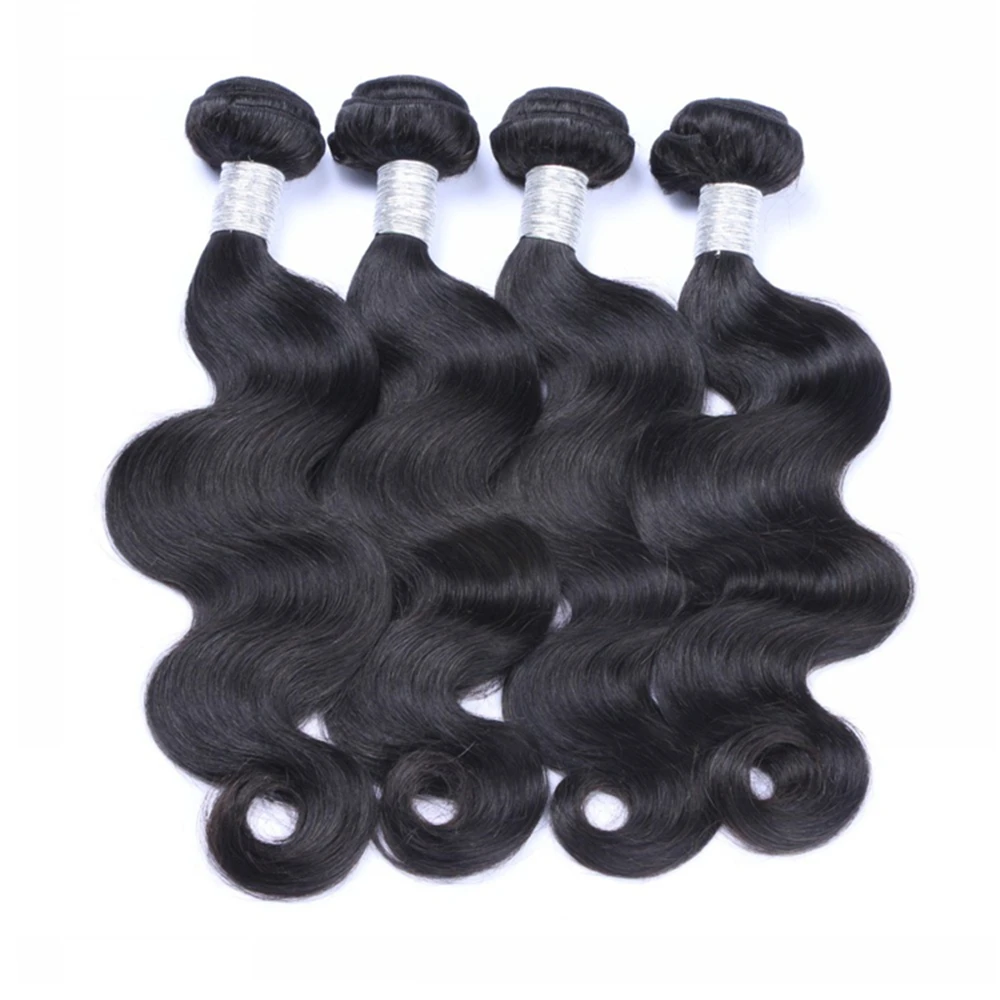 Blue Forest Hair Wholesale Cheap Price 3 Bundles 300g 7A 16 18 20 Inch Brazilian Body Wave Human Hair Weave Weft Wigs