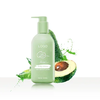 avocado label oil natural moisturizing private body lotion firming larger