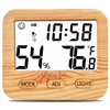 J&R HT4 Household Wall Clock Digital High Precision Living Room Thermometer Thermo Hygrometer