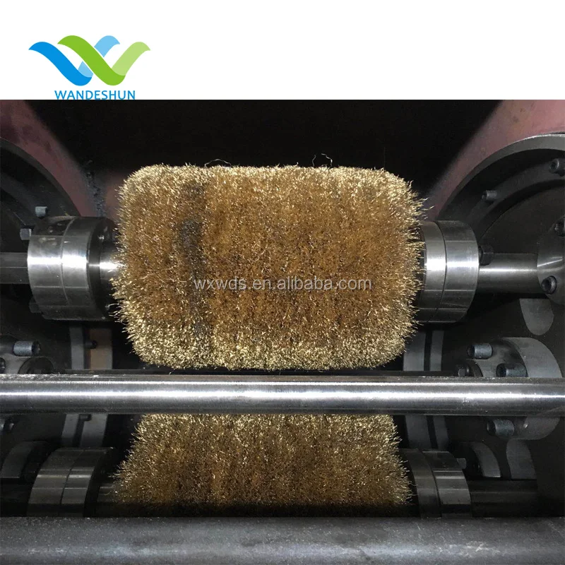 Steel Brush Machine For Wire Drawing Machine Buy Steel Brush Machine,Wire Rod Rust Cleaning