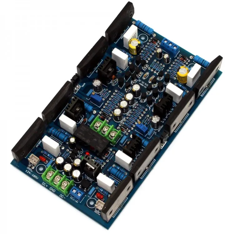 

DIY Dual Channel 300W+300W Audio Power Amplifier Board 2SA1494 2SC3858