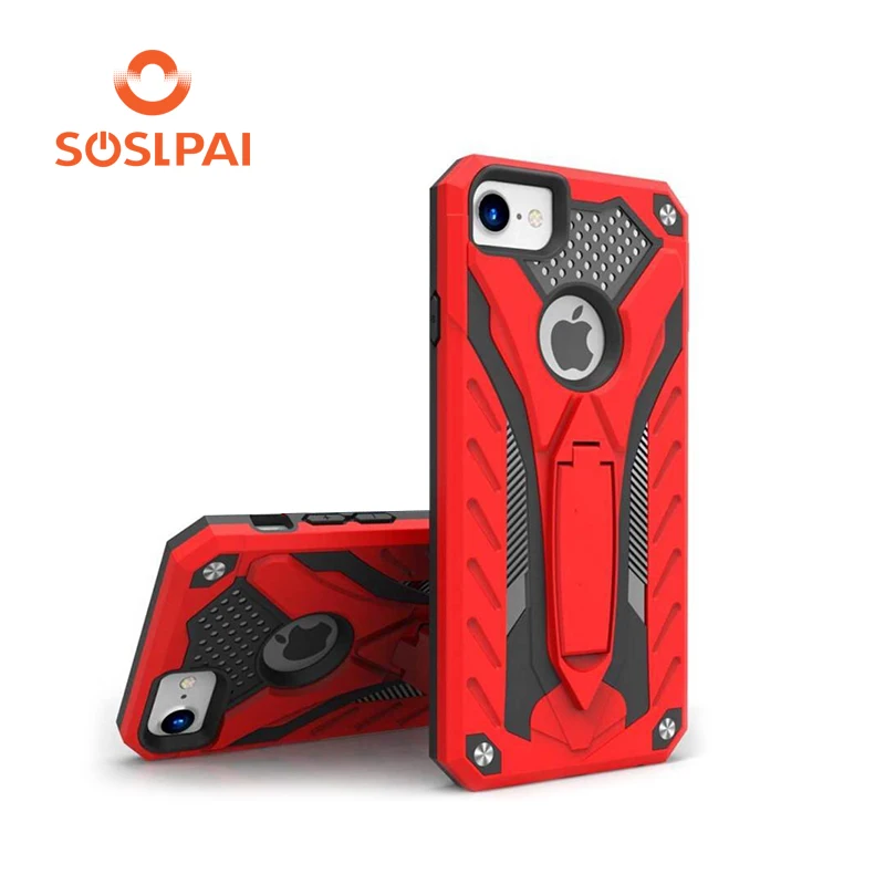 

Wholesale Protective Cool customize Cell Phone Cover For iPhone X, Red