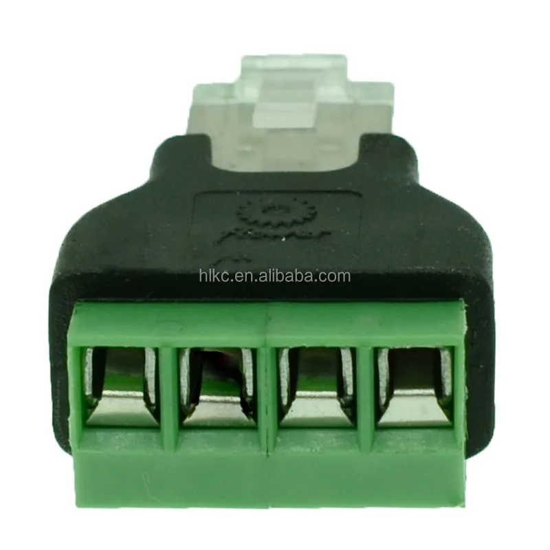 Terminal Block To Rj45 Male Network Adapter Converter Buy Terminal