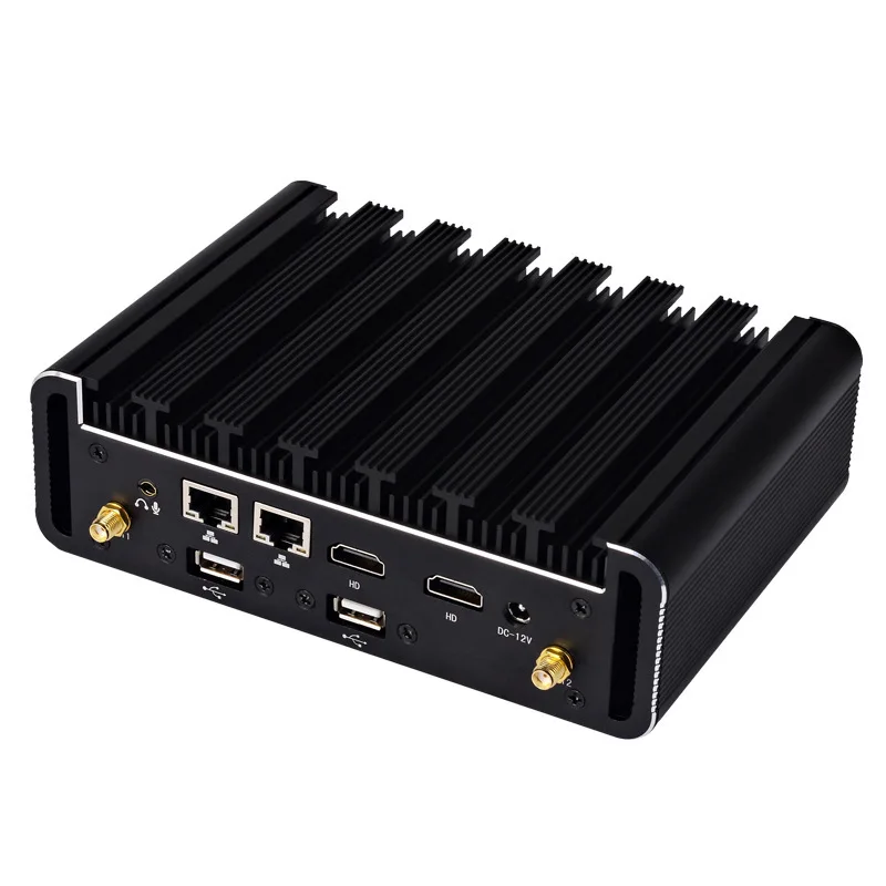 

New Android Linux OS Core i7 2 thernet mini pc with 4gb ram 64gb ssd 2 * com port