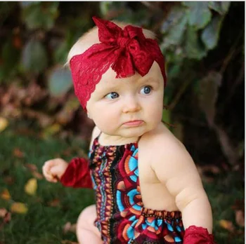 red hair bands for babies