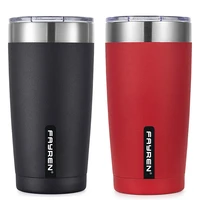 

20oz Hot sale flip open lid double wall commuter bottle stainless steel coffee insulated vacuum travel mug