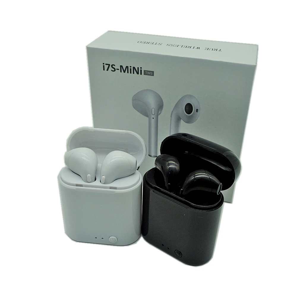 2019 New i7s i9s i10 i11 i12 TWS Mini Wireless Earbuds Headphones Dual Headset With Charging box Customize Logo