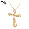 Yiwu Market Products 18k Gold Jewelry Layered Cross Necklace For Women