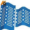 Factory!!!!! KangChen high quality steel windproof and dustproof mesh fence / single layer flexible wind dust net
