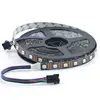 16.4ft 5m addressable 60leds 5050 /m digital apa102 flexible led strip