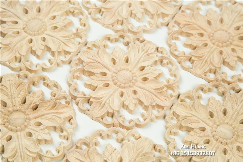 antique cnc carved wood onlays hand carved wooden appliques