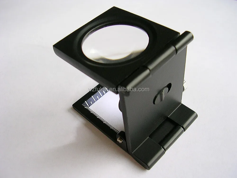 Th9005a Professional Small Fabrics Magnifying Glass Portable Folding