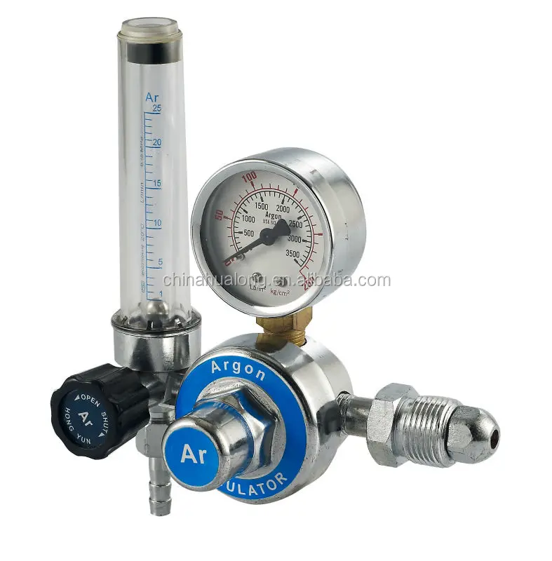 Mig Tig Flow Meter Regulator Argon CO2 Welding Weld Regulator Gauge Gas Welder