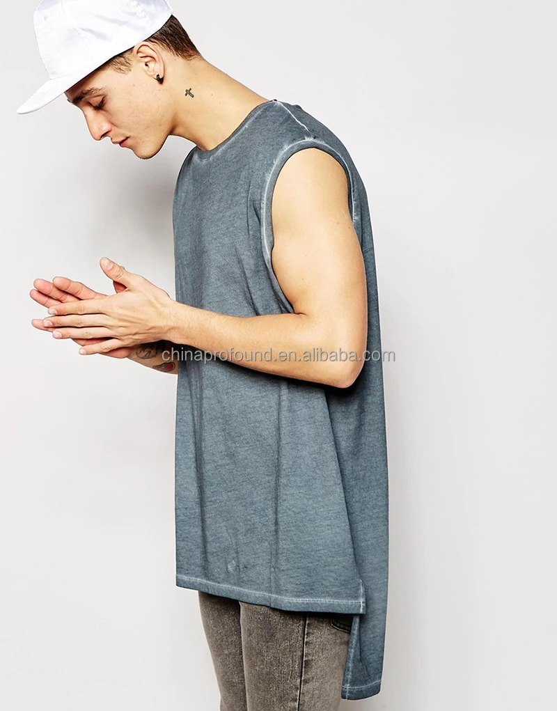 sleeveless t shirts for men with cap