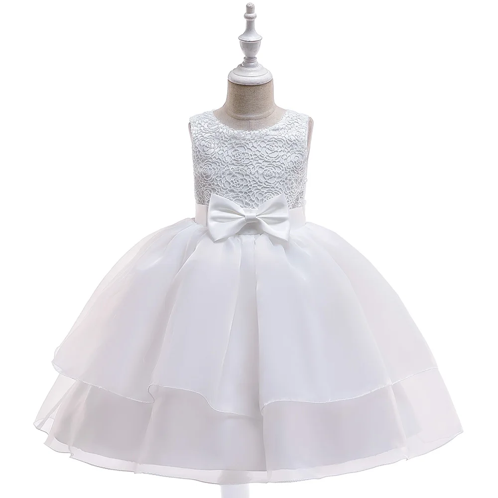 

Flower Girl Dresses For Weddings Baby Party Dress Cotton Frock Designs LBB010