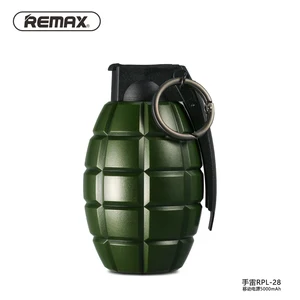 Remax Best Seller RPL-28 Gre-nade Shape  Personalized New  Unique Design 5000mAh  Power Bank