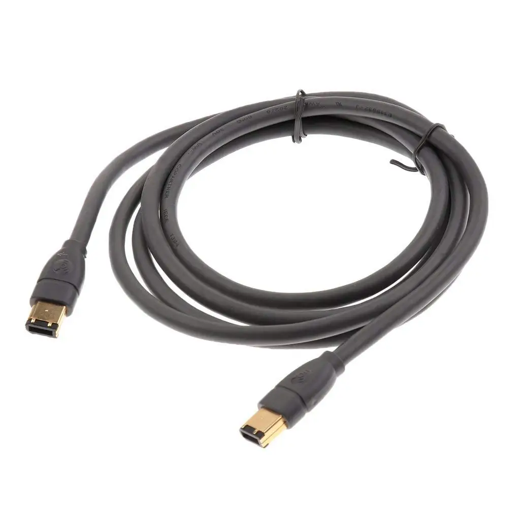 USB Data cable 4pin Firewire IEEE 1394 for MINI DV HDV camcorder to edit pc