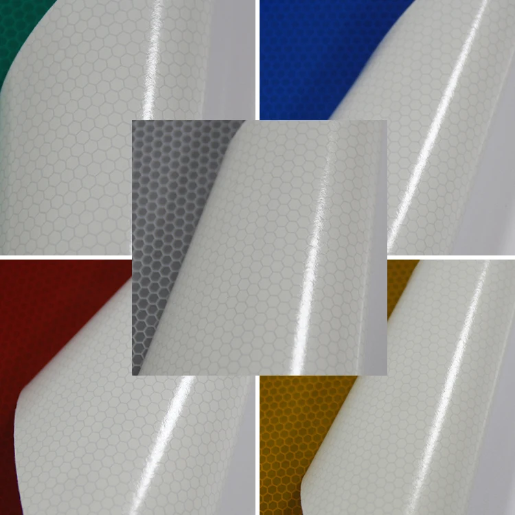 1.22mx45.7m 5-Year Warranty White for Avery Reflective Vinyl Sheet 3M Diamond Grade From China Premium Reflective Material