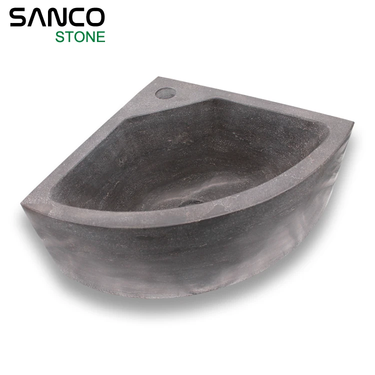 
Blue limestone washing basin countertop sinks stone 