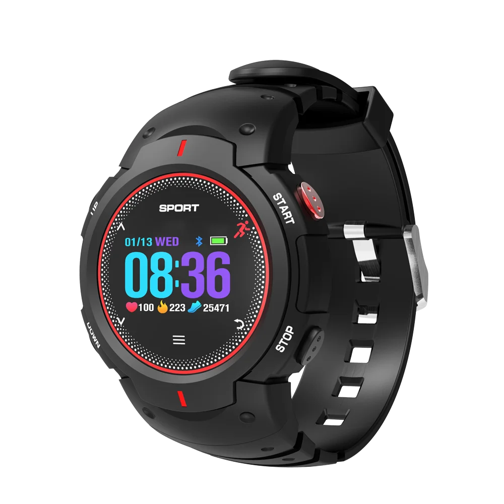 

New Arrival Hot Selling Color Screen F13 Smart Sport Watch 50 Meters Waterproof Smart Watch, Grey;red;green