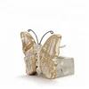 Wooden Butterfly Rabbit Flower shape candlestick for christmas decoration