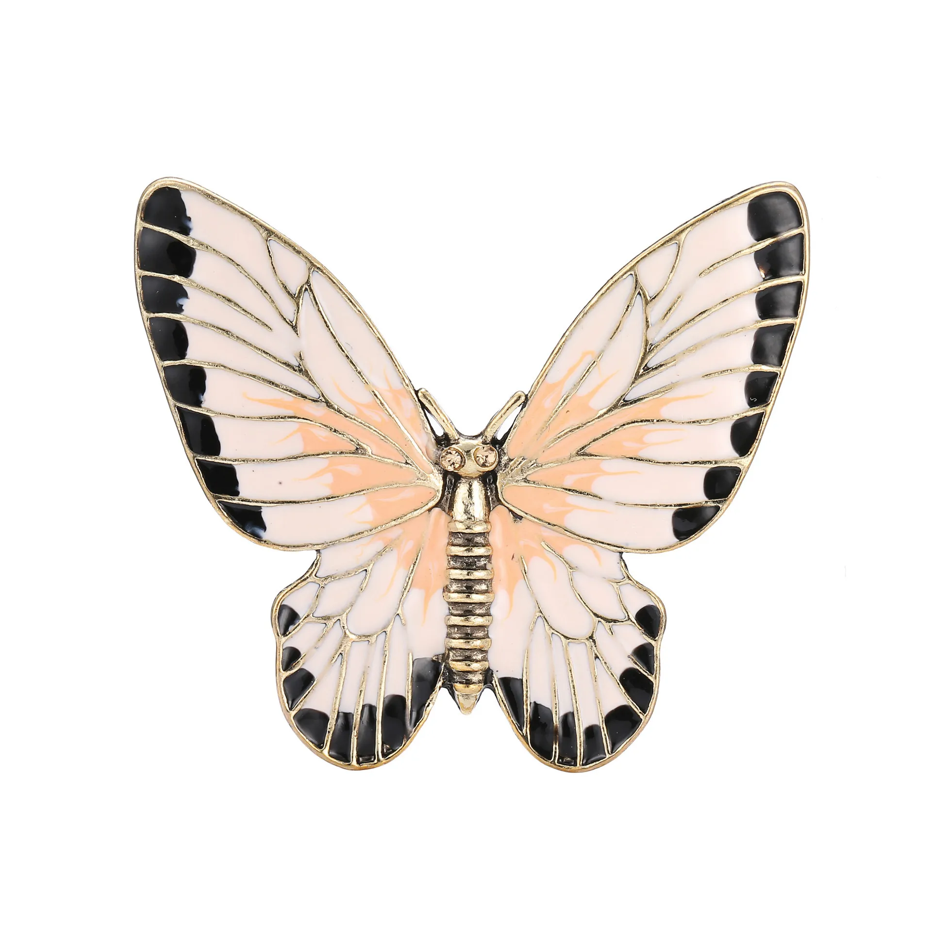 Custom Butterfly Cluth Metal Enamel Lapel Pin Badge For Decoration ...