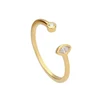 2017 925 sterling silver classic delicate design two stone open adjust size 925 knuckle latest gold finger ring designs