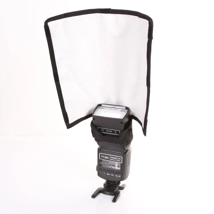 Camera Flash Photography Speedlight Diffuser Bend Reflective Bounce