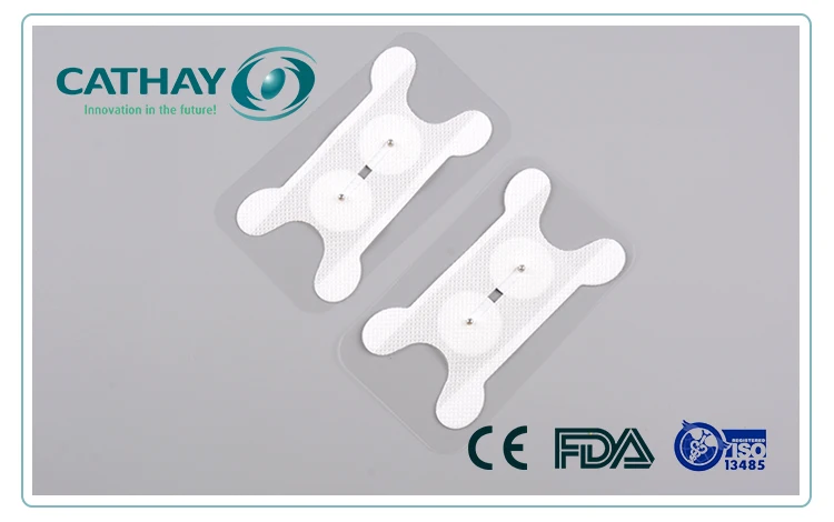 tens snap electrode pad