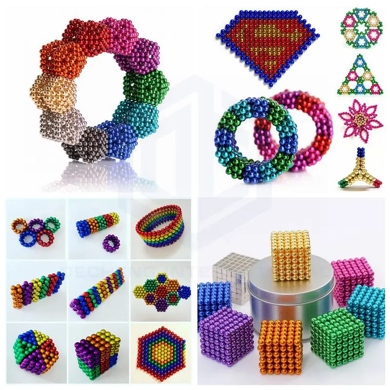 Strong Permanent Colorful Puzzle Balls Buy 3mm 5mm