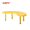 Cheap plastic baby study kidney shaped table on sale