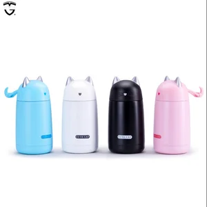 Image of 330ML Portable Leak proof cute cat kids vacuum bottle Tumbler stainless steel Flask thermos