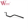 7/8" Black Universal Motorcycle Handlebar 4.8 Thickness Chrome/Black Aluminum Alloy Handlebar
