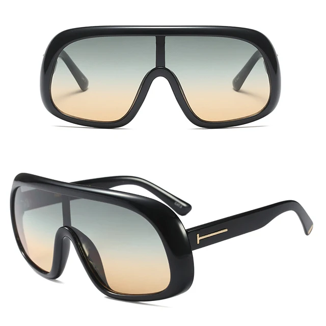

DLL97576 High Fashion Large Frame Brand Designer Cool Sunglasses