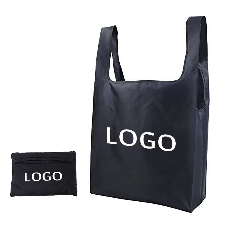 

Wholesale Cheap Logo Design Promotional Price Recyclable U Cut Shopping Non Woven vest Bags, Customized