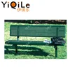 New item Double Leisure Bench & Garden Bench Metal Feet Outdoor Patio Furniture