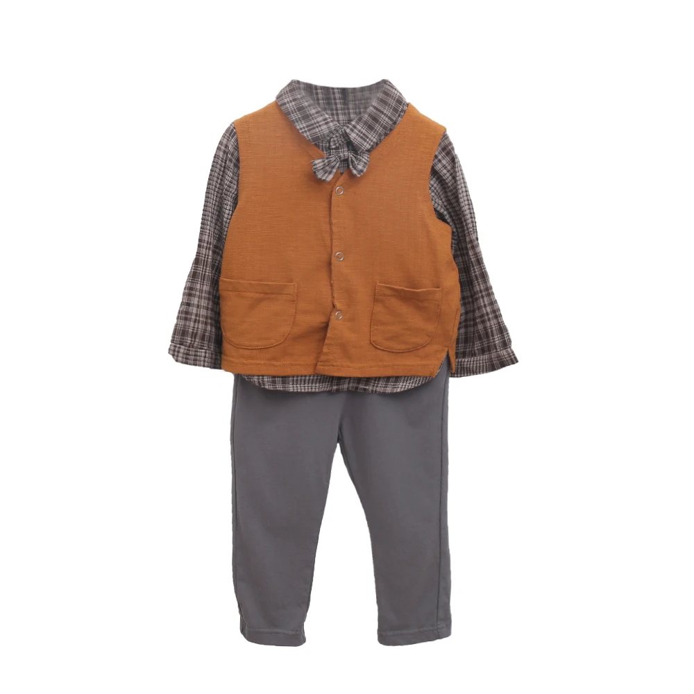 

hafu fashion wholesale two- piece set kids suit for boys children clothes spring boys clothing set, N/a