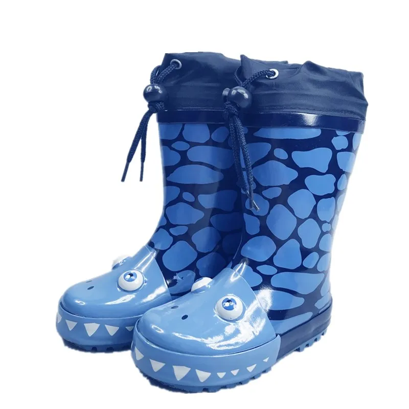 

Cheap Price Gumboot Inventories Carton Stocked Kids Rain Boot Children Wellinton Boots In Stock, Blue