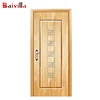 Bedroom wooden door designs oak logs door wooden furniture
